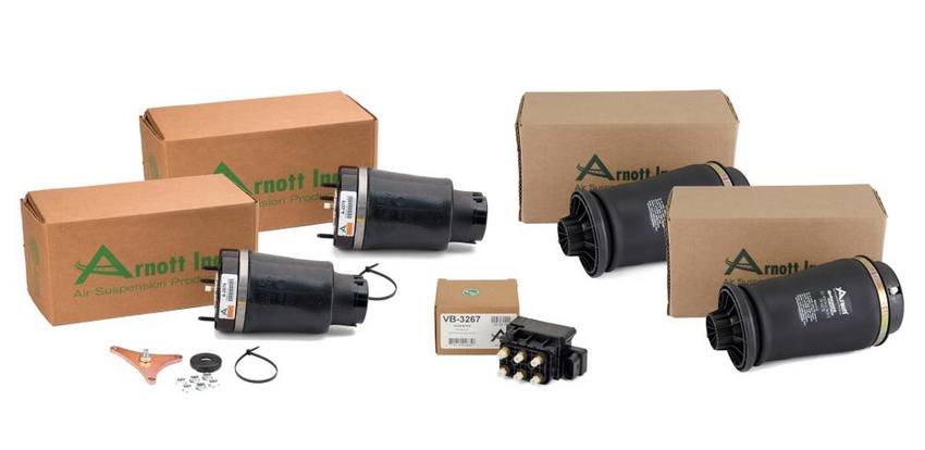 Mercedes Suspension Air Spring Kit - Front and Rear (with Rear Air Suspension and Airmatic) 164320611380 - Arnott 3994513KIT